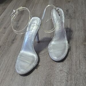 Silver Women's Heels